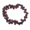 Garnet faceted pear beads bracelet