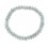 Aquamarine flat beads bracelet