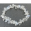Blue sheen color Moonstone irregular beads bracelet