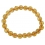 Citrine round beads bracelet