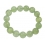 Green Garnet round beads bracelet