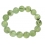Green Garnet round beads bracelet