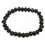 Smoky Quartz flat beads bracelet