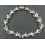 White Quartz Crystal marquise beads  bracelet