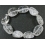 White Quartz Crystal irregular beads bracelet