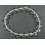 White Quartz Crystal round beads  bracelet