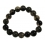 Smoky Quartz round beads bracelet