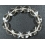 White Quartz Crystal marquise beads bracelet