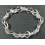 White Quartz Crystal heart beads bracelet