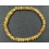 Golden Rutilated Quartz flat beads bracelet