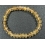 Golden Rutilated Quartz flat beads bracelet
