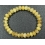 Golden Rutilated Quartz flat beads bracelet