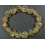 Golden Rutilated Quartz heart beads bracelet