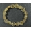 Golden Rutilated Quartz heart beads bracelet