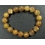 Golden Rutilated Quartz round beads bracelet