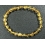 Golden Rutilated Quartz round beads bracelet