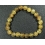 Golden Rutilated Quartz round beads bracelet
