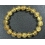 Golden Rutilated Quartz round beads bracelet