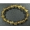 Golden Rutilated Quartz round beads bracelet