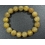 Golden Rutilated Quartz round beads bracelet