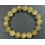 Golden Rutilated Quartz round beads bracelet