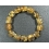 Golden Rutilated Quartz barrel beads bracelet