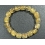 Golden Rutilated Quartz barrel beads bracelet