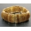 Golden Rutilated Quartz DD beads bracelet