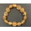 Golden Rutilated Quartz flat beads bracelet