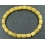 Golden Rutilated Quartz barrel beads bracelet