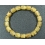 Golden Rutilated Quartz barrel beads bracelet