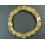 Golden Rutilated Quartz barrel beads bracelet
