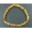 Golden Rutilated Quartz flat beads bracelet