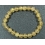 Golden Rutilated Quartz round beads bracelet