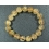 Golden Rutilated Quartz round beads bracelet