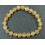 Golden Rutilated Quartz round beads bracelet