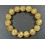 Golden Rutilated Quartz round beads bracelet