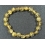Golden Rutilated Quartz round beads bracelet