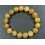 Golden Rutilated Quartz round beads bracelet