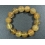 Golden Rutilated Quartz round beads bracelet