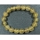 Golden Rutilated Quartz round beads bracelet