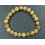 Golden Rutilated Quartz round beads bracelet