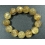 Golden Rutilated Quartz round beads bracelet