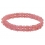 Rhodochrosite DD beads bracelet