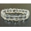 White Quartz Crystal DD beads bracelet
