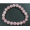 Rose Quartz round beads bracelet