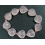 Rose Quartz heart beads bracelet