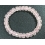 Rose Quartz faceted barrel beads bracelet