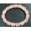 Rose Quartz faceted barrel beads bracelet