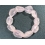 Rose Quartz irregular beads bracelet
